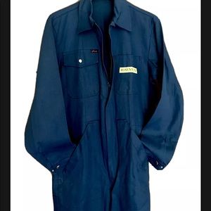 Work Jumpsuit. New. Blue. Size in UK is 46. USA XL